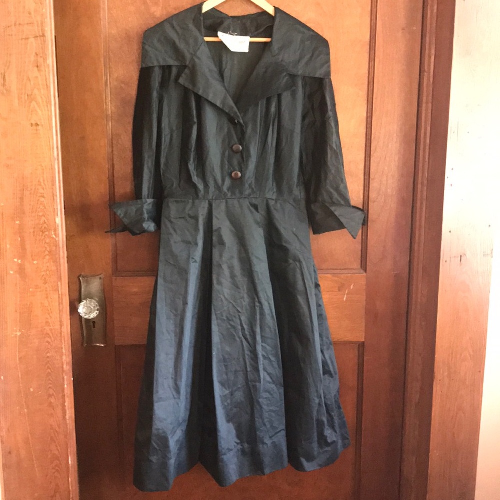 Black Vintage Couture Dress Size 4